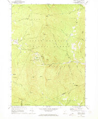 Bread Loaf Vermont Historical topographic map, 1:24000 scale, 7.5 X 7.5 Minute, Year 1970