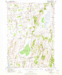 Bridport Vermont Historical topographic map, 1:24000 scale, 7.5 X 7.5 Minute, Year 1949