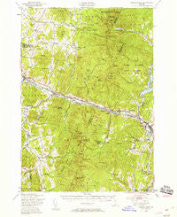 Camels Hump Vermont Historical topographic map, 1:62500 scale, 15 X 15 Minute, Year 1948