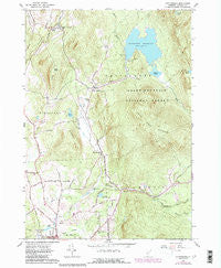 Chittenden Vermont Historical topographic map, 1:24000 scale, 7.5 X 7.5 Minute, Year 1961