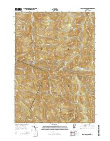 Delectable Mountain Vermont Current topographic map, 1:24000 scale, 7.5 X 7.5 Minute, Year 2015