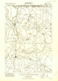 Derby Vermont Historical topographic map, 1:62500 scale, 15 X 15 Minute, Year 1920