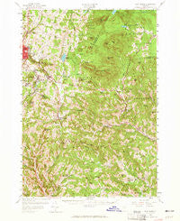 East Barre Vermont Historical topographic map, 1:62500 scale, 15 X 15 Minute, Year 1957