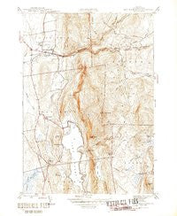 East Middlebury Vermont Historical topographic map, 1:31680 scale, 7.5 X 7.5 Minute, Year 1944