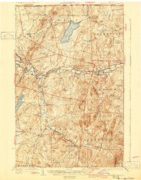 Enosburg Falls Vermont Historical topographic map, 1:62500 scale, 15 X 15 Minute, Year 1924