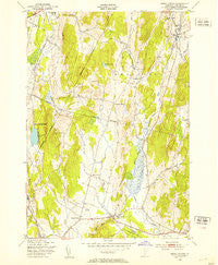 Essex Center Vermont Historical topographic map, 1:24000 scale, 7.5 X 7.5 Minute, Year 1948