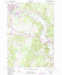 Essex Junction Vermont Historical topographic map, 1:24000 scale, 7.5 X 7.5 Minute, Year 1948