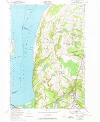 Georgia Plains Vermont Historical topographic map, 1:24000 scale, 7.5 X 7.5 Minute, Year 1948
