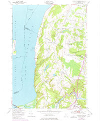 Georgia Plains Vermont Historical topographic map, 1:24000 scale, 7.5 X 7.5 Minute, Year 1948