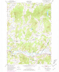 Gilson Mountain Vermont Historical topographic map, 1:24000 scale, 7.5 X 7.5 Minute, Year 1948