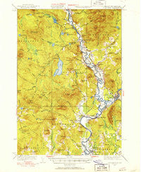 Guildhall Vermont Historical topographic map, 1:62500 scale, 15 X 15 Minute, Year 1933