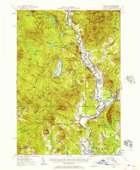 Guildhall Vermont Historical topographic map, 1:62500 scale, 15 X 15 Minute, Year 1956