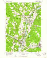 Hanover New Hampshire Historical topographic map, 1:24000 scale, 7.5 X 7.5 Minute, Year 1959