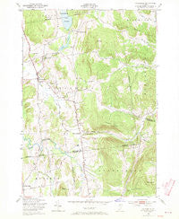 Hinesburg Vermont Historical topographic map, 1:24000 scale, 7.5 X 7.5 Minute, Year 1948