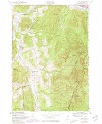 Huntington Vermont Historical topographic map, 1:24000 scale, 7.5 X 7.5 Minute, Year 1948