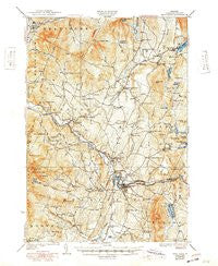 Hyde Park Vermont Historical topographic map, 1:62500 scale, 15 X 15 Minute, Year 1930