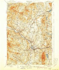 Hyde Park Vermont Historical topographic map, 1:62500 scale, 15 X 15 Minute, Year 1930