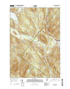 Island Pond Vermont Current topographic map, 1:24000 scale, 7.5 X 7.5 Minute, Year 2015