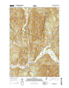 Jeffersonville Vermont Current topographic map, 1:24000 scale, 7.5 X 7.5 Minute, Year 2015