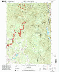 Killington Peak Vermont Historical topographic map, 1:24000 scale, 7.5 X 7.5 Minute, Year 1997