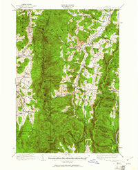 Lincoln Mountain Vermont Historical topographic map, 1:62500 scale, 15 X 15 Minute, Year 1919