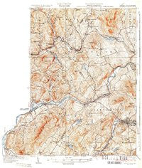 Littleton New Hampshire Historical topographic map, 1:62500 scale, 15 X 15 Minute, Year 1935