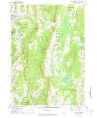 Middletown Springs Vermont Historical topographic map, 1:24000 scale, 7.5 X 7.5 Minute, Year 1967
