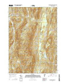 Middletown Springs Vermont Current topographic map, 1:24000 scale, 7.5 X 7.5 Minute, Year 2015