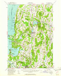 Milton Vermont Historical topographic map, 1:62500 scale, 15 X 15 Minute, Year 1948