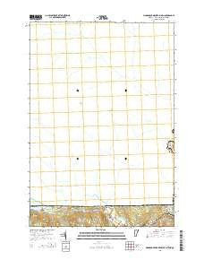 Monadnock Mountain OE N Vermont Current topographic map, 1:24000 scale, 7.5 X 7.5 Minute, Year 2015