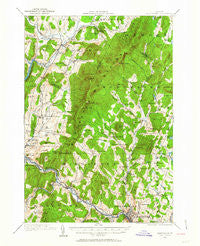 Montpelier Vermont Historical topographic map, 1:62500 scale, 15 X 15 Minute, Year 1919