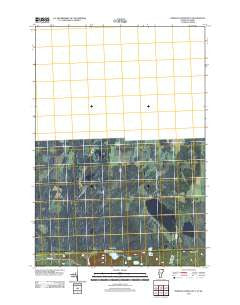 Morgan Center OE N Vermont Historical topographic map, 1:24000 scale, 7.5 X 7.5 Minute, Year 2012