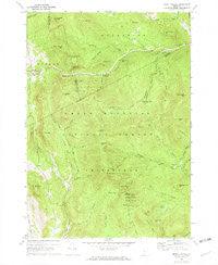 Mount Carmel Vermont Historical topographic map, 1:24000 scale, 7.5 X 7.5 Minute, Year 1970