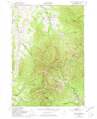 Mount Mansfield Vermont Historical topographic map, 1:24000 scale, 7.5 X 7.5 Minute, Year 1948