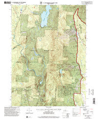 Mount Snow Vermont Historical topographic map, 1:24000 scale, 7.5 X 7.5 Minute, Year 1997
