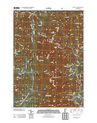 Mount Ellen Vermont Historical topographic map, 1:24000 scale, 7.5 X 7.5 Minute, Year 2012