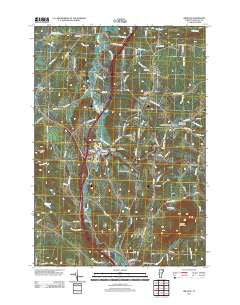 Orleans Vermont Historical topographic map, 1:24000 scale, 7.5 X 7.5 Minute, Year 2012