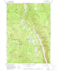 Pico Peak Vermont Historical topographic map, 1:24000 scale, 7.5 X 7.5 Minute, Year 1961