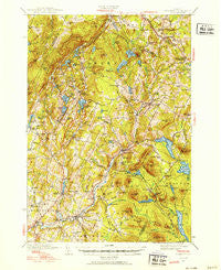 Plainfield Vermont Historical topographic map, 1:62500 scale, 15 X 15 Minute, Year 1940