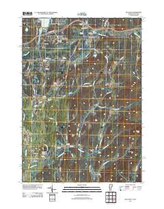 Poultney Vermont Historical topographic map, 1:24000 scale, 7.5 X 7.5 Minute, Year 2012