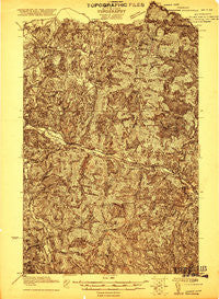 Richmond Vermont Historical topographic map, 1:48000 scale, 15 X 15 Minute, Year 1921
