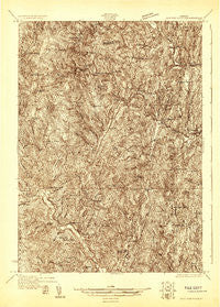 Saxtons River Vermont Historical topographic map, 1:48000 scale, 15 X 15 Minute, Year 1930