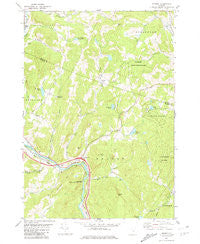 Sharon Vermont Historical topographic map, 1:24000 scale, 7.5 X 7.5 Minute, Year 1981