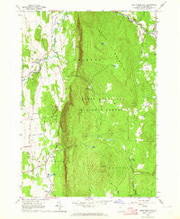 South Mountain Vermont Historical topographic map, 1:24000 scale, 7.5 X 7.5 Minute, Year 1963