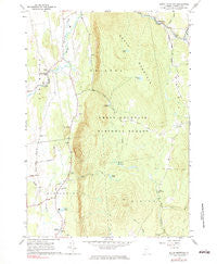 South Mountain Vermont Historical topographic map, 1:24000 scale, 7.5 X 7.5 Minute, Year 1963