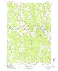 South Royalton Vermont Historical topographic map, 1:24000 scale, 7.5 X 7.5 Minute, Year 1981