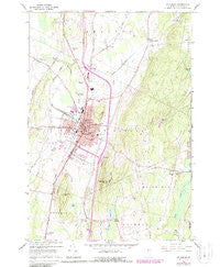 St. Albans Vermont Historical topographic map, 1:24000 scale, 7.5 X 7.5 Minute, Year 1964
