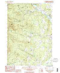Sterling Mountain Vermont Historical topographic map, 1:24000 scale, 7.5 X 7.5 Minute, Year 1986