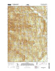 Sterling Mountain Vermont Current topographic map, 1:24000 scale, 7.5 X 7.5 Minute, Year 2015
