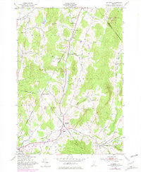 Underhill Vermont Historical topographic map, 1:24000 scale, 7.5 X 7.5 Minute, Year 1948